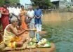 Ganga pooja performed at Thumbe dam