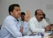 DC held up a progress meet about the development of Shiradhi ghat repair