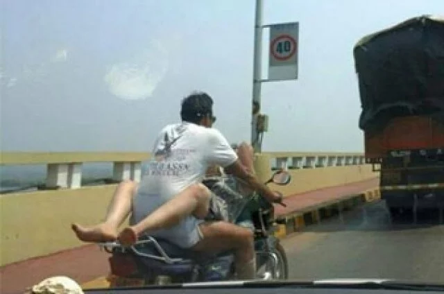 Sex on the bike: couple fined after images go viral