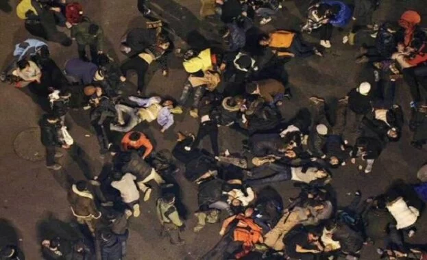 New Year celebration: 35 people killed in stampede in china