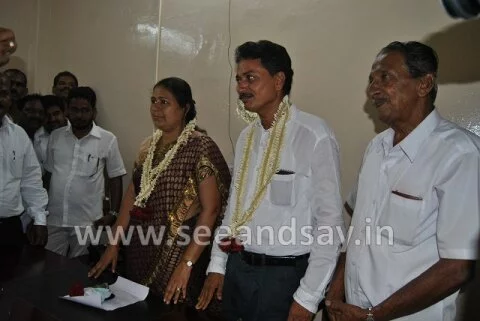 New Mayor and Dpty Mayor receive grand welcome in Surathkal