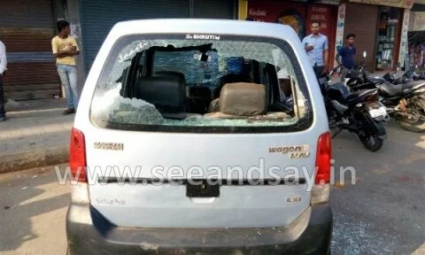 Fresh violence erupted in Shivamogga