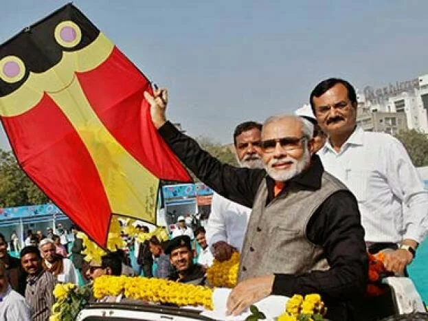 Modi flags off Run for Unity