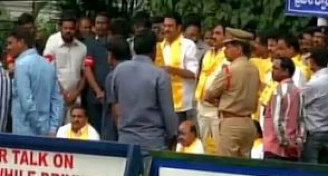 TDP MLAs suspended for entire Telangana Budget session for ‘disrespecting national anthem’