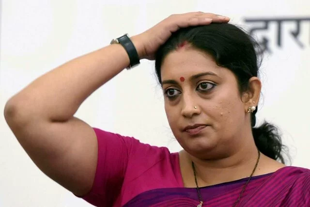 LJP leader uploads obscene photos of Union minister Smrithi Irani to whatsapp: Case filed