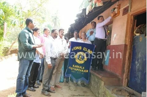 Lighting up life: Karkala Lions club intiative