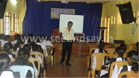 Talk on ‘Positive Personality for Successful Career’ at Manjunath Pai College
