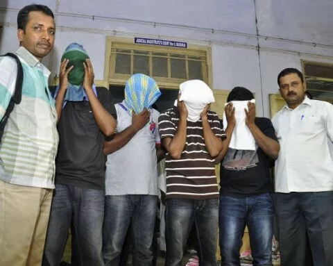 Bank robbery: 'Family gang' arrest in Bihar
