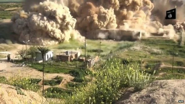 Islamic State video 'shows destruction of Nimrud'