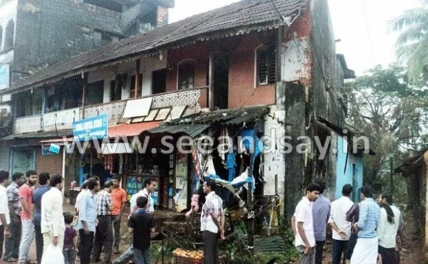 Three shops gutted in fire in Kumble