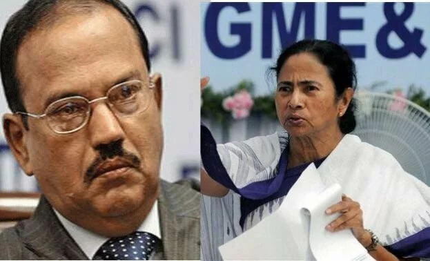 NSA Ajit Doval inspects Burdwan blast site, to talk tough with Mamata Banerjee