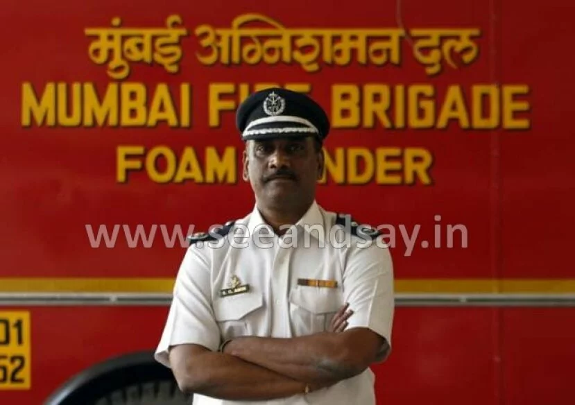 Tulu-Kannadiga fire officer injured in fire incident