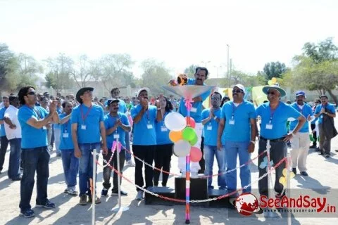 Large crowds drawn at the Tulu Koota Kuwait Family Picnic 2015