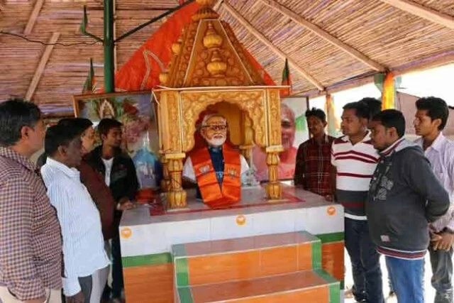 Temple for Modi: This is not our culture says saddened PM