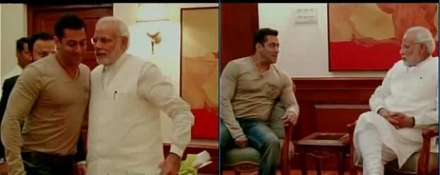 Salman Khan shoots for ‘Bajrangi Bhaijaan’ in Delhi, visits PM Narendra Modi