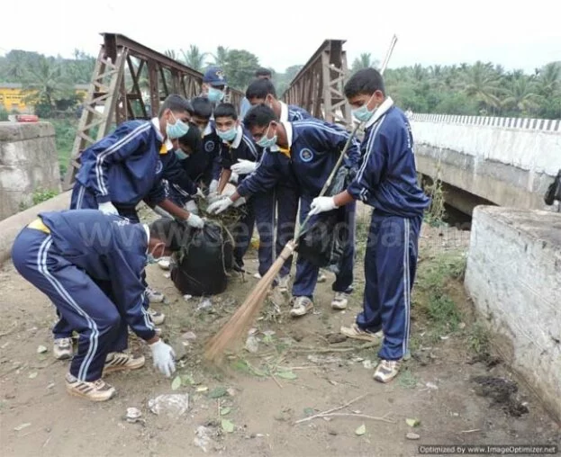 Sainik School Kodagu initiated ‘Swachh Kudige Drive’ as a part of Foundation Day and Children’s Day Celebrations