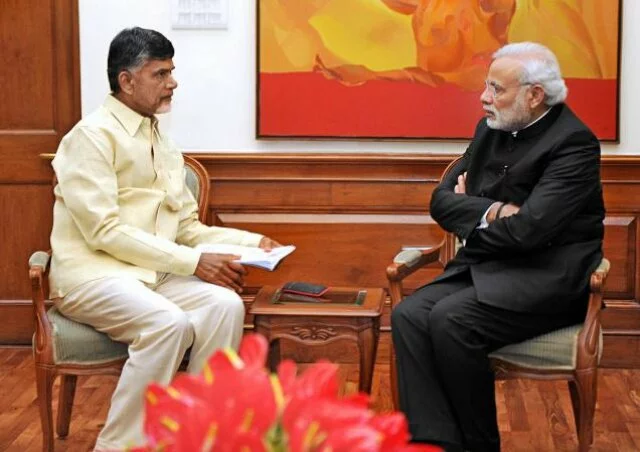 Naidu meets Modi, asks him to keep promises