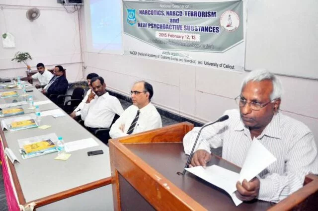 Two-day national seminar on “Narcotics, Narco terrorism and New Psychoactive substances”