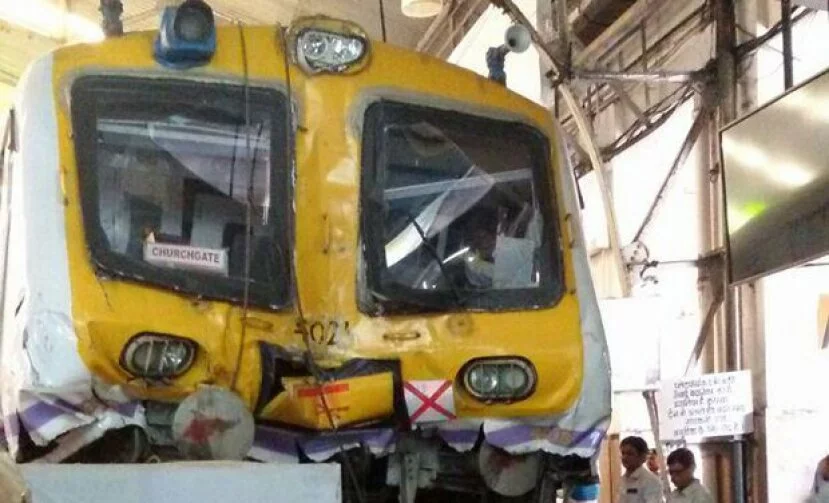 Mumbai local train crash into platform: No casualties reported