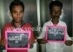 Two nabbed in Nanthoor with dangerous weapons