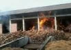 Fire breaks in Hemp rope factory