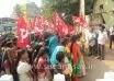 Mid day meal workers protest in Bantwal