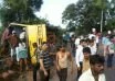 School bus topples in Shiroor: More than 25 children injured