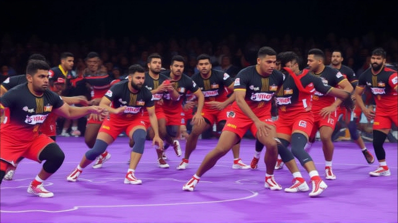Gujarat Giants Edge Bengaluru Bulls 36‑32 in PKL Season 11 Thriller